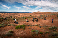 At Escalante Canyon, Rome point